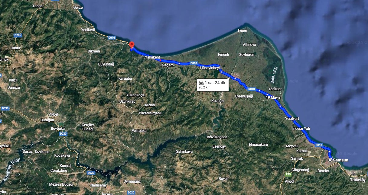 SAMSUN YAKAKENT ASMAPINAR MAHALLESİNDE 1.135 M²  TARLAMIZ SATILIKTIR. - SAMSUN YAKAKENT fotoğraf 5